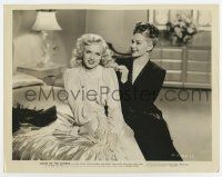 7m582 LADIES OF THE CHORUS 8x10.25 still '48 Marilyn Monroe sitting by Adele Jergens on bed!