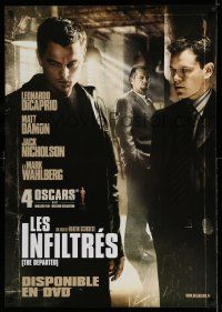 7p227 DEPARTED video Belgian '06 Scorsese, Leonardo DiCaprio, Matt Damon, Jack Nicholson!
