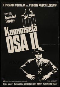 7p157 GODFATHER PART II Finnish '74 Al Pacino in Francis Ford Coppola classic crime sequel!