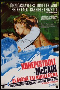 7p166 MACHINE GUN McCAIN Finnish '70 Gli Intoccabili, John Cassavetes, Britt Ekland