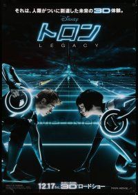 7p495 TRON LEGACY teaser Japanese 29x41 '10 Joseph Kosinki, Garrett Hedlund, Olivia Wilde!