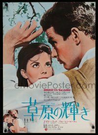 7p429 SPLENDOR IN THE GRASS Japanese R72 Natalie Wood w/Warren Beatty, directed by Elia Kazan!