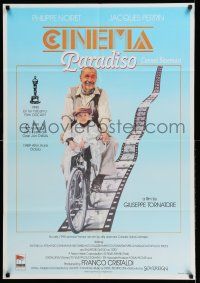 7p108 CINEMA PARADISO Turkish '89 Nuovo Cinema Paradiso, Giuseppe Tornatore, Philippe Noiret!