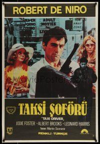 7p116 TAXI DRIVER Turkish '76 classic Robert De Niro, directed by Martin Scorsese!