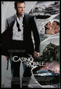 7r110 CASINO ROYALE Spanish/U.S. export advance DS 1sh '06 Daniel Craig as James Bond, Eva Green!