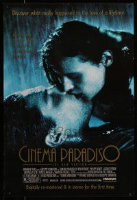 7r128 CINEMA PARADISO 1sh R02 Nuovo Cinema Paradiso, Giuseppe Tornatore, Philippe Noiret!
