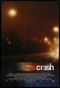 7r145 CRASH int'l DS 1sh '04 Don Cheadle, Sandra Bullock, Matt Dillon!