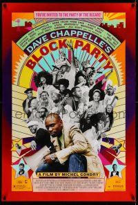 7r161 DAVE CHAPPELLE'S BLOCK PARTY 1sh '05 Kanye West, Mos Def, Talib Kweli!