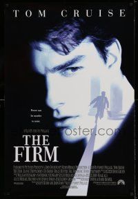 7r240 FIRM int'l 1sh '93 Tom Cruise, directed by Sydney Pollack, power can be murder to resist!