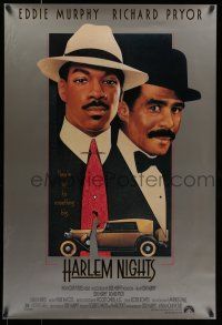 7r300 HARLEM NIGHTS 1sh '89 great Drew Struzan art of Eddie Murphy & Richard Pryor!