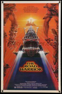 7r455 MAD MAX 2: THE ROAD WARRIOR 1sh '82 Mel Gibson returns in the title role, art by Commander!