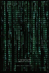7r471 MATRIX RELOADED holofoil teaser 1sh '03 Keanu Reeves, free your mind in 2003!