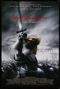 7r479 MESSENGER DS 1sh '99 directed by Luc Besson, Milla Jovovich as Joan of Arc in battle!