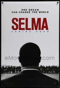 7r644 SELMA teaser DS 1sh '14 Oyelowo as Dr. Martin Luther King Jr., Gooding Jr., Roth, Ribisi!