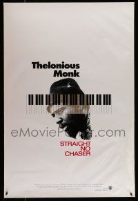 7r738 THELONIOUS MONK: STRAIGHT, NO CHASER int'l 1sh '89 Clint Eastwood produced jazz bio!