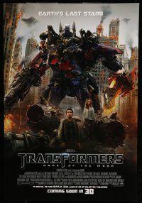 7r769 TRANSFORMERS: DARK OF THE MOON coming soon style advance DS 1sh '11 directed by Michael Bay!