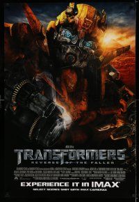 7r770 TRANSFORMERS: REVENGE OF THE FALLEN IMAX DS 1sh '09 Michael Bay directed!