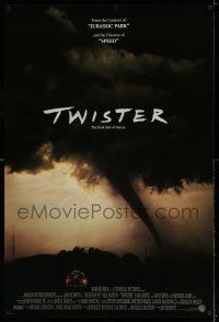 7r788 TWISTER int'l DS 1sh '96 storm chasers Bill Paxton & Helen Hunt, tornado action!