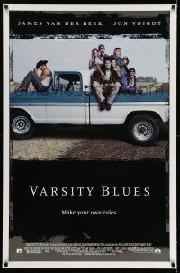 7r799 VARSITY BLUES 1sh '98 James Van Der Beek, MTV high school football movie!