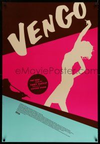 7r800 VENGO 1sh '10 directed by Tony Gatlif, great silhouette art of sexy flamenco dancer!