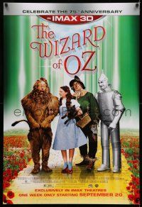 7r831 WIZARD OF OZ rated G advance DS 1sh R13 Victor Fleming, Judy Garland all-time classic!