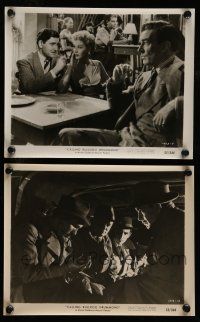7s939 CALLING BULLDOG DRUMMOND 2 8x10 stills '51 detective Walter Pidgeon, Margaret Leighton