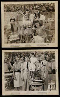 7s943 CUBAN PETE 2 8x10 stills '46 great images of Desi Arnaz with beautiful women and cast!