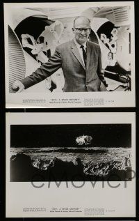 7s760 2001: A SPACE ODYSSEY 5 8x10 stills R74 Stanley Kubrick classic, cool Cinerema images!