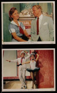 7s057 GIVE A GIRL A BREAK 9 color 8x10 stills '53 images of Marge & Gower Champion, Debbie Reynolds