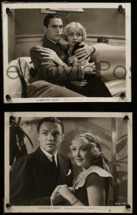 7s889 KING FOR A NIGHT 3 8x10 stills '34 great images of Chester Morris and Helen Twelvetrees!