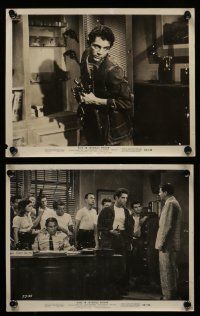 7s732 RIOT IN JUVENILE PRISON 6 8x10 stills '59 co-ed reform school for delinquents, cool images!