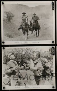7s813 UNDEFEATED 5 8x10 stills '69 great images of cowboy John Wayne, post Civil War western!
