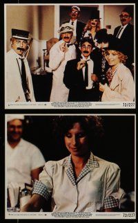 7s138 WAY WE WERE 7 8x10 mini LCs '73 Barbra Streisand & Robert Redford, directed by Sydney Pollack