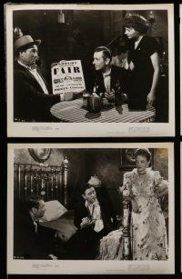 7s469 WHISTLE STOP 11 8x10 stills '46 great images of George Raft, sexy Ava Gardner!
