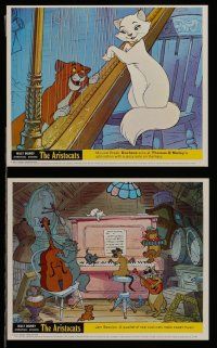 7s182 ARISTOCATS 12 color English FOH LCs '70 Walt Disney jazz musical cartoon, colorful images!