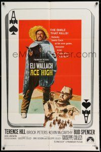 7t046 ACE HIGH int'l 1sh '69 i Quattro dell'Ave Maria, Eli Wallach, Terence Hill, spaghetti western