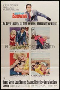 7t560 MISTER BUDDWING 1sh '66 amnesiac James Garner must figure out who he is in one day!