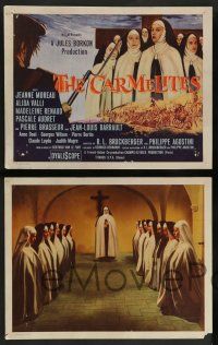 7w122 CARMELITES 8 LCs '60 French Catholic nuns Jeanne Moreau & Alida Valli!