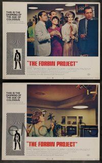 7w145 COLOSSUS: THE FORBIN PROJECT 8 LCs '70 the computer spies on everyone all the time!