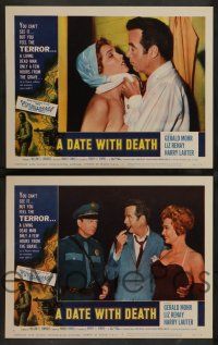 7w172 DATE WITH DEATH 8 LCs '59 you can't see it, but you can feel TERROR in shocking PsychoRama!