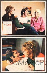 7w837 FIVE EASY PIECES 6 LCs '70 great close up of Jack Nicholson between Struthers & MacGuire!