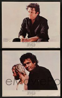 7w279 GOSPEL ROAD 8 LCs '73 images of Johnny Cash & Robert Elfstrom as Jesus Christ, Biblical!