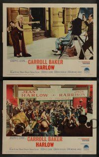 7w300 HARLOW 8 LCs '65 Carroll Baker in the title role, what was she really like!