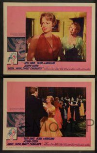 7w329 HUSH...HUSH, SWEET CHARLOTTE 8 LCs '65 Bette Davis, Olivia de Havilland, Joseph Cotten!
