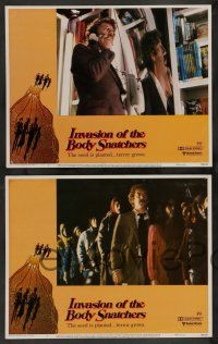 7w340 INVASION OF THE BODY SNATCHERS 8 LCs '78 Philip Kaufman classic remake of space invaders!