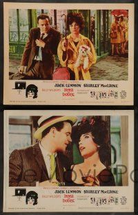 7w342 IRMA LA DOUCE 8 LCs '63 Jack Lemmon, Shirley MacLaine, directed by Billy Wilder!