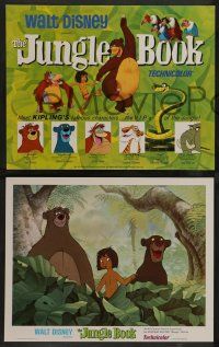 7w009 JUNGLE BOOK 9 LCs R78 Walt Disney classic, great image of all characters!