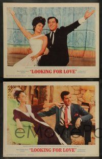 7w398 LOOKING FOR LOVE 8 LCs '64 sexy singer Connie Francis, Danny Thomas, Yvette Mimieux!