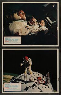7w417 MAROONED 8 LCs '69 astronauts Gregory Peck and Gene Hackman, cool outer space images!