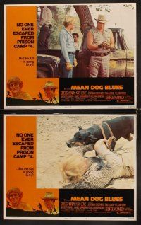 7w424 MEAN DOG BLUES 8 LCs '78 no one ever escaped from prison camp #4 but the Kid is going to try!